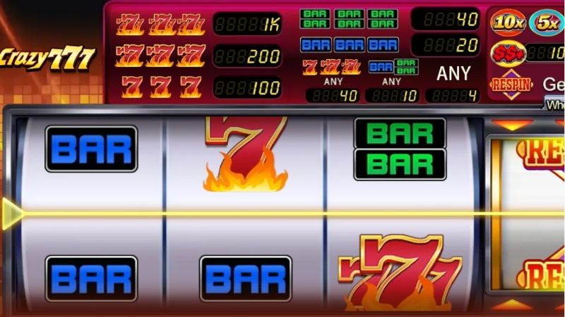 Tránh dùng tính năng quay auto trong Crazy 777